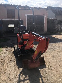 KUBOTA U10 bagr bez přesahu zádě - 9