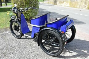 Dámská motorová tříkolka L'Automouche - historická rarita - 9