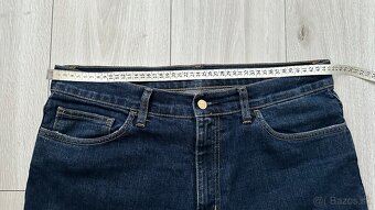 Pánske,kvalitné džínsy CARHARTT - veľkosť 34/32 - 9