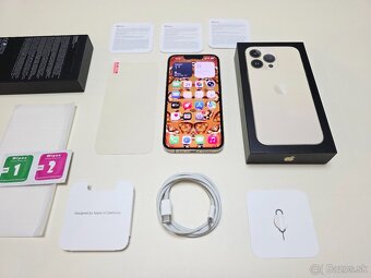 APPLE IPHONE 13 PRO GOLD TOP STAV,BATERKA 100% - 9