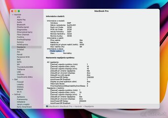 MacBook Pro 15" i7-2GHz,4j/8GB/256GB, NOVÁ BATÉRIA - 9