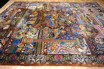 400x300cm Orientálny koberec Ghom 1726 Nain - 9
