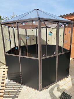Sklenik zastrešenie vírivky, jacuzzi - 9