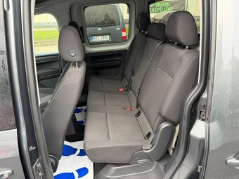 ► VW CADDY MAXI 2,0 TDI - 75KW, NAVI, PARK. SENZORY ◄ - 9