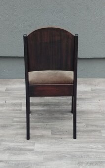 Sada 6 jedálenských stoličiek ” ART DECO “. - 9