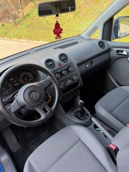 Volkswagen VW Caddy 1.6 TDI 75kw/102PS Klíma,Ťažné,R16 - 9