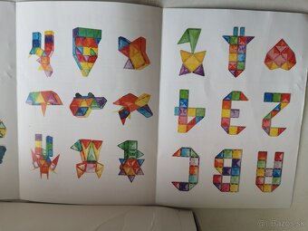 magnetické kocky- Sada 100 ks - 9