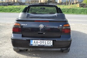 Volkswagen Golf Cabrio 1,6i 74kw naj: 195tkm - 9