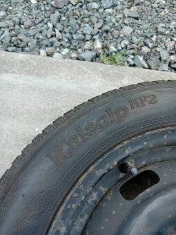 5x100 R15 + Zimné pneumatiky 185/65 r15 - 9
