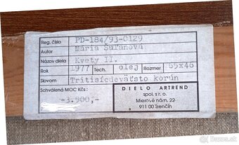 Mária Šuľanová - 2x olej - 9