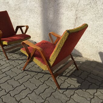 Kreslo Tatra Nabytok Frantisek Jirak 1960 2ks na renovaciu - 9