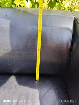 IKEA kozená pohovka - 9