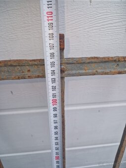 Staré kované okenné mreže (2 ks) - 9