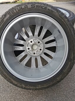 Elektrony 5x112 r17 skoda original s pneu letne 225/45r17 - 9