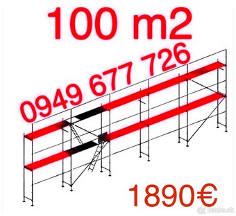 Predám stavebné lešenie certifikovane pozinkované - 9