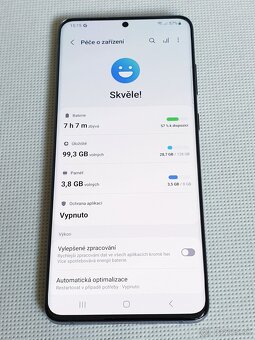 Samsung S20+ 6,7" šedý, top stav - 9
