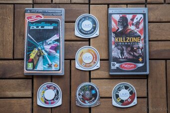 Sony PSP 1004 clear 64 GB | IPS displej | PS Vita joystick - 9