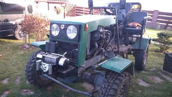 Doma robený traktor 4x4 - 9