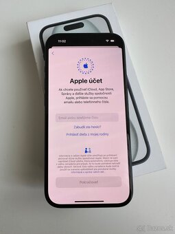 Apple iPhone 15 Black 128GB - 88% batériám - 9