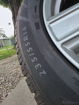 Zimne kolesa VW Tiguan 5x112 r18 Dezent 235/55 r18 - 9