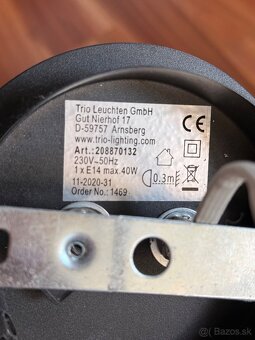 Trio Lightning stropné a nástenné svietidlá - 9