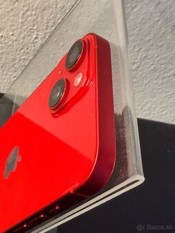 Predám Apple iPhone 14 128GB RED minimálne Známky používania - 9