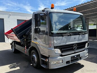 MERCEDES-BENZ ATEGO 1218 SKLÁPAČ TROJSTR. HYDRAULICKÁ RUKA - 9