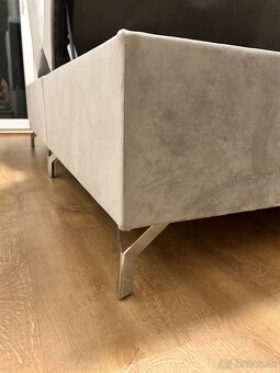 Manželská posteľ Boxspring 160cm - 9