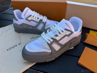 Louis Vuitton tenisky šede Komplet balenie - 9