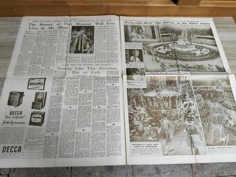 ORIGINÁL "Daily Mail" zo dňa 3.júna 1953,britský denník,de - 9
