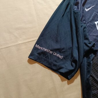 Manchester United čierny futbalový dres 2008-2009 M - 9