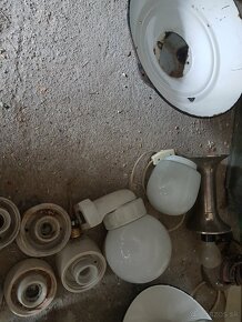 predam stare mosadzne lustre,industrialne lampy - 9