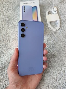 Samsung Galaxy A34 128GB,6GB RAM - 9