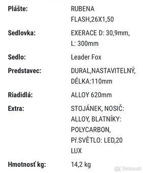 Dámsky bicykel Leader Fox - 9