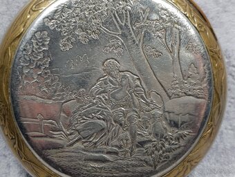 Obrovské kapesní hodinky Régulatéur, 67mm, 192g - 9