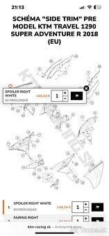 Oem ktm 1290 ADV R bočné plasty 2017-20’ - 9