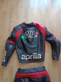 Aprilia 2- dielná kožená kombinéza MMrace - 9