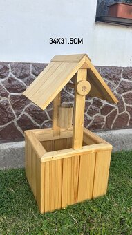 Vyvýšené záhony, studnička, cirkulár, piecka - 9