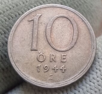 Strieborné mince Švédska. - 9