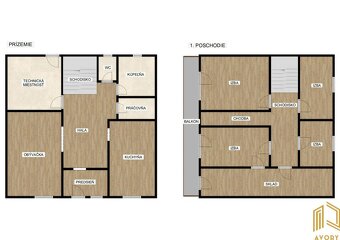 5 - IZB. ROD. DOM s GARÁŽOU,POZEMOK 771m2, BORSKÝ MIKULÁŠ - 9