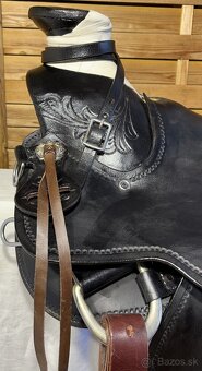 Westernové sedlo 16) černé Wade SLEVA 15% - 9