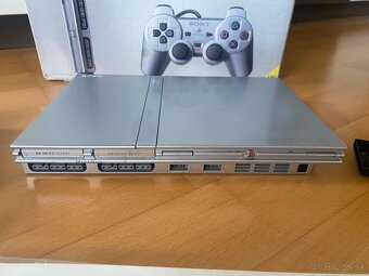 Sony Playstation 2 Satin Silver + Krabica Ps2 herná konzola - 9