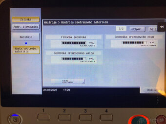 Konica Minolta bizhub C258 - farebna A3 - 9