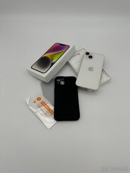 iPhone 14 128GB Starlight KOMPLET (100% Batéria) + DARČEK - 9