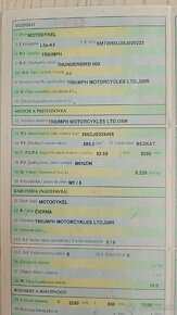 Motorka Triumph Thunderbird 900 - 9