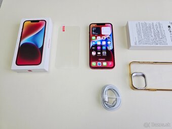 Apple iPhone 14 128GB RED,KAPACITA BATÉRIE 100% - 9