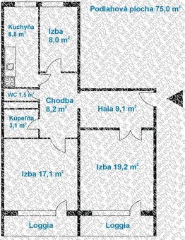 Predaj priestranného 3-izbového bytu v Bratislave... - 9