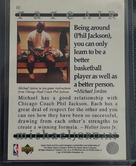 Basketbalové kartičky Michael Jordan staré - 9