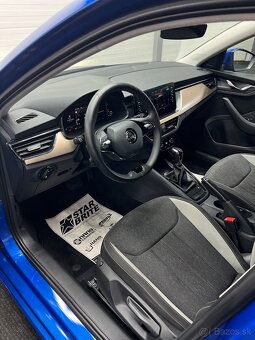 Škoda Scala 2022 1.0tsi dsg Style Led automat 1.majiteľ - 9