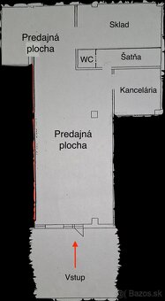 Obchodný priestor 186m2 v OC Grunt (Billa) - 9